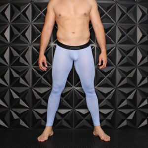 Bulge Envy Long Johns-Baby Blue/BK Whisper (Custom) - Image 3